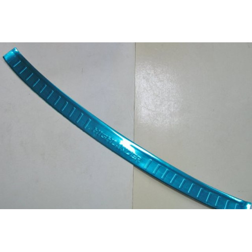 Накладка на задний бампер Toyota Highlander 2014